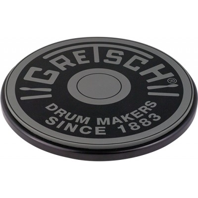 Gretsch 6'' Grey Round Badge Practice Pad 
